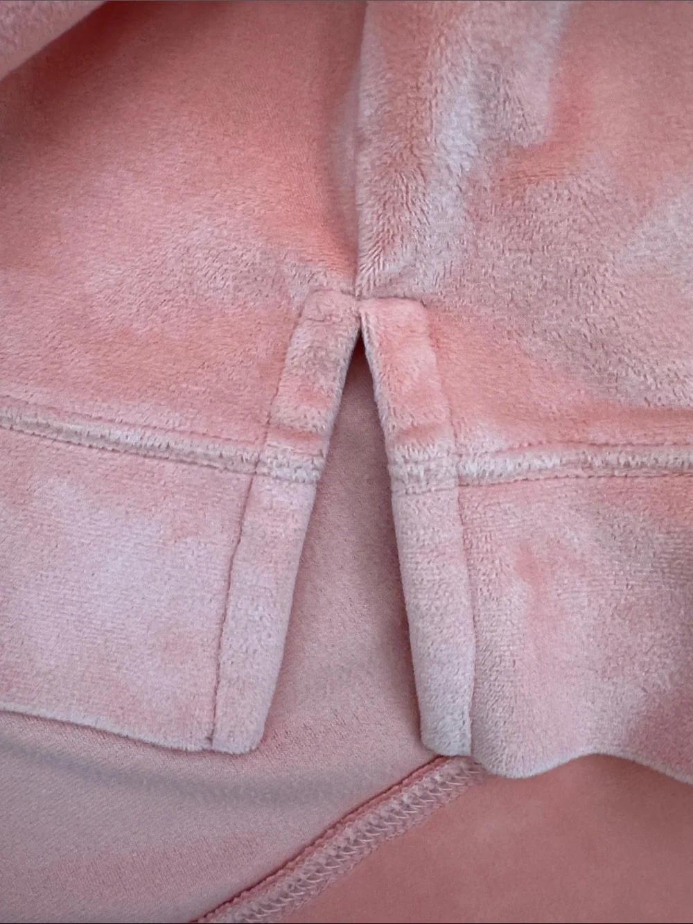 GAP Coral Velour Hooded Pullover